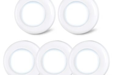 4 LED Tap Light Push Lights