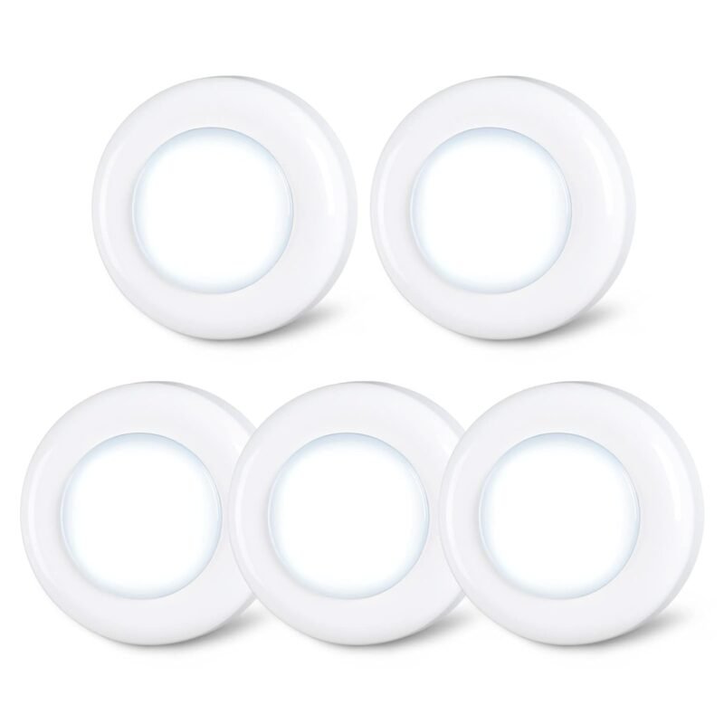 4 LED Tap Light Push Lights