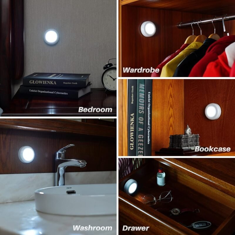 4 LED Tap Light Push Lights - Image 5
