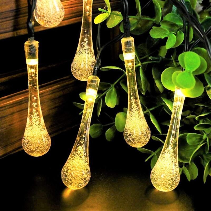 PESCA 50 LED 8 Meter Waterdrop Decorative String Lights
