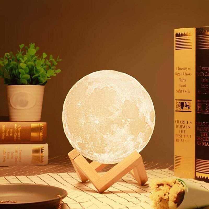 RUCON® 3D Moon lamp Night lamp 7 Multi Colors