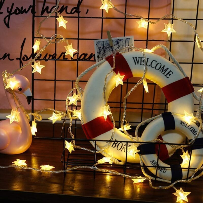 fizzytech 25 Led 4 Meter Star String Lights - Image 4