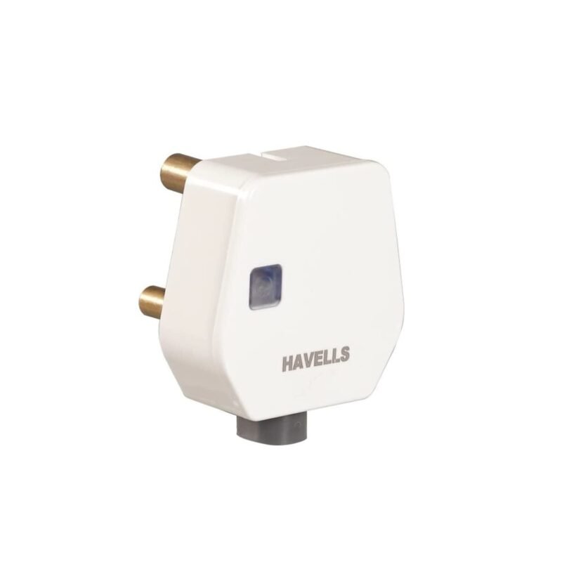 Havells AHLGWXW163 16A 3Pin Flat Plugtop with Indicator