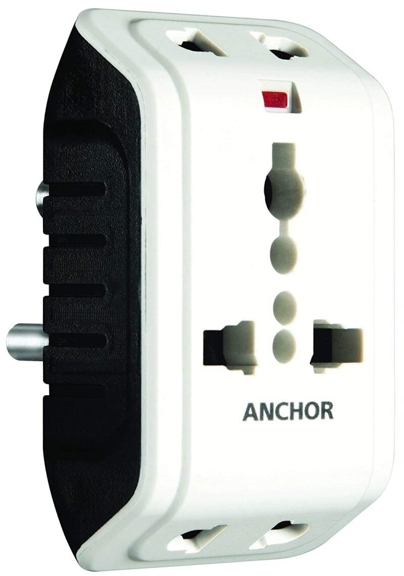 Anchor by Panasonic 6A 3 Pin Multiplug Adapter - Image 2