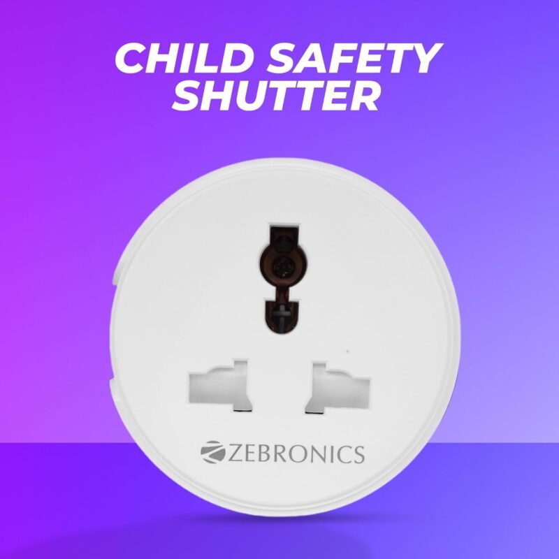 Zebronics ZEB-SP110, Smart Wi-Fi Plug - Image 2