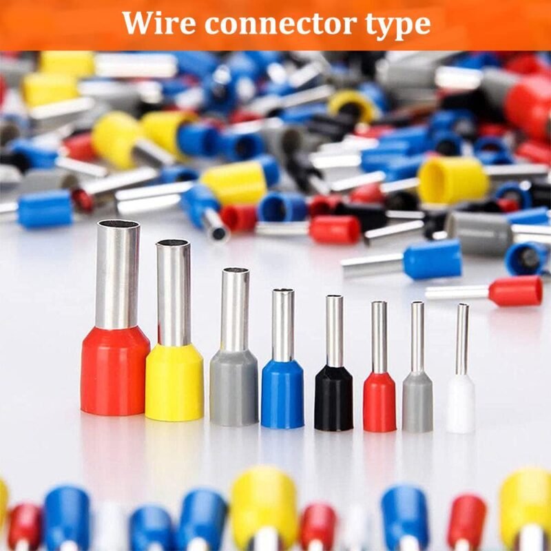 HASTHIP® 1200pcs Assortment Ferrule Wire Copper Crimp Connector - Image 5