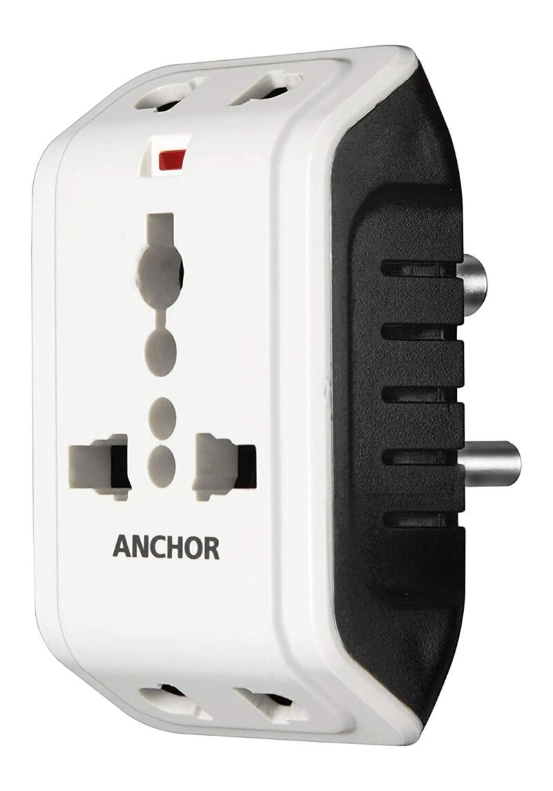 Anchor by Panasonic 6A 3 Pin Multiplug Adapter - Image 4