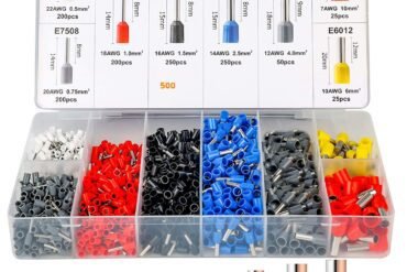 HASTHIP® 1200pcs Assortment Ferrule Wire Copper Crimp Connector