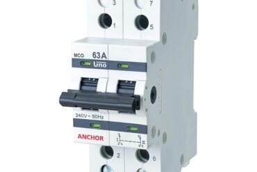 Anchor by Panasonic UNO Series 40 Amp Dual Pole MCB