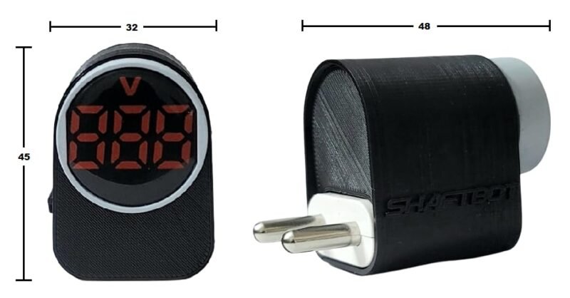 SHAFTBOT® DIGITAL VOLTAGE METER VOLTMETER FOR HOME - Image 7