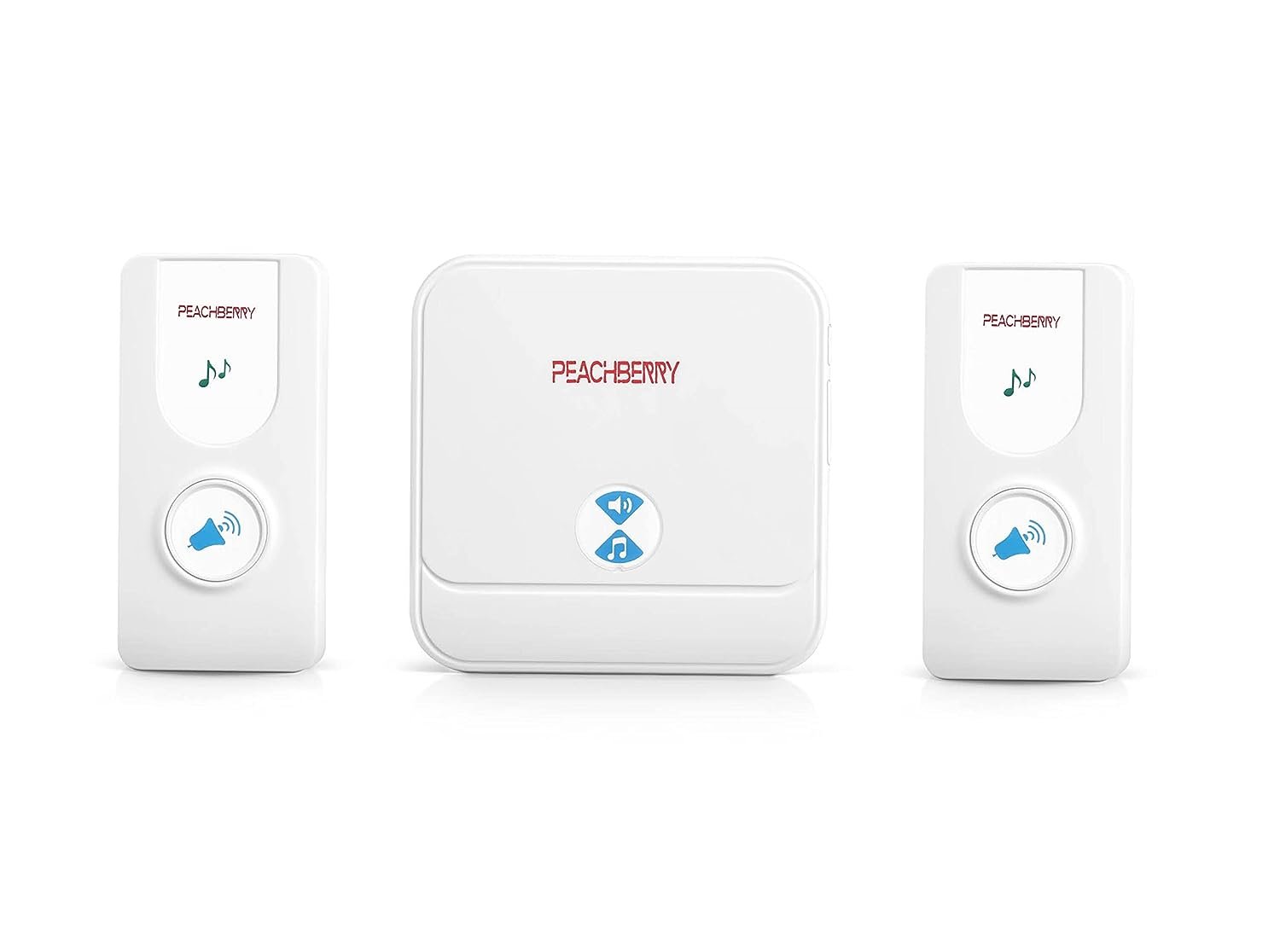 PEACHBERRY Long Range Wireless Remote Door Bell