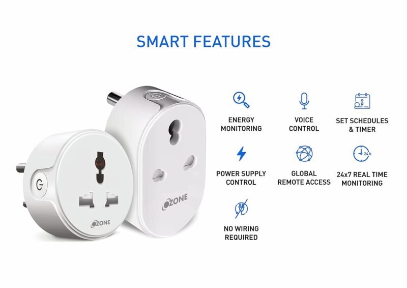 Ozone (10A+16A) Combo Wifi Smart Plug with Energy Monitoring - Image 2