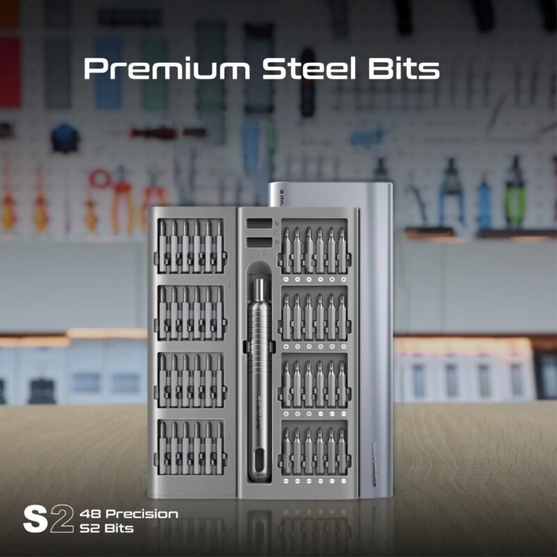 Promate Screwdriver Set with 48 S2 Steel Bits - Image 3