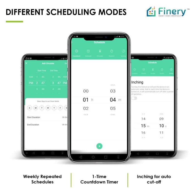 Finery 30A(6600W) BLE + WiFi Smart Switch for AC - Image 5