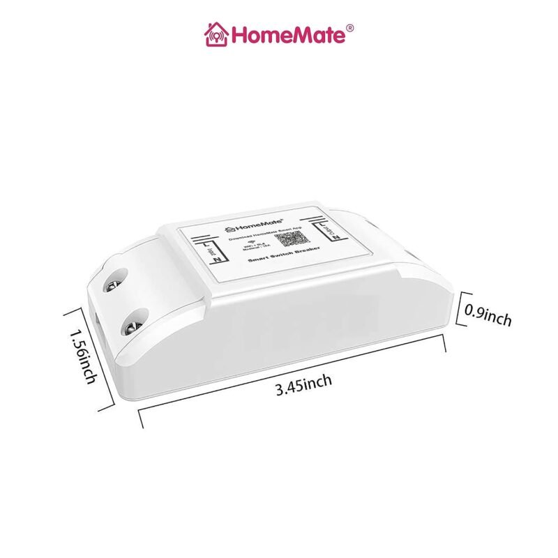 HomeMate WiFi Smart Switch Breaker | 16A, 3200W - Image 2