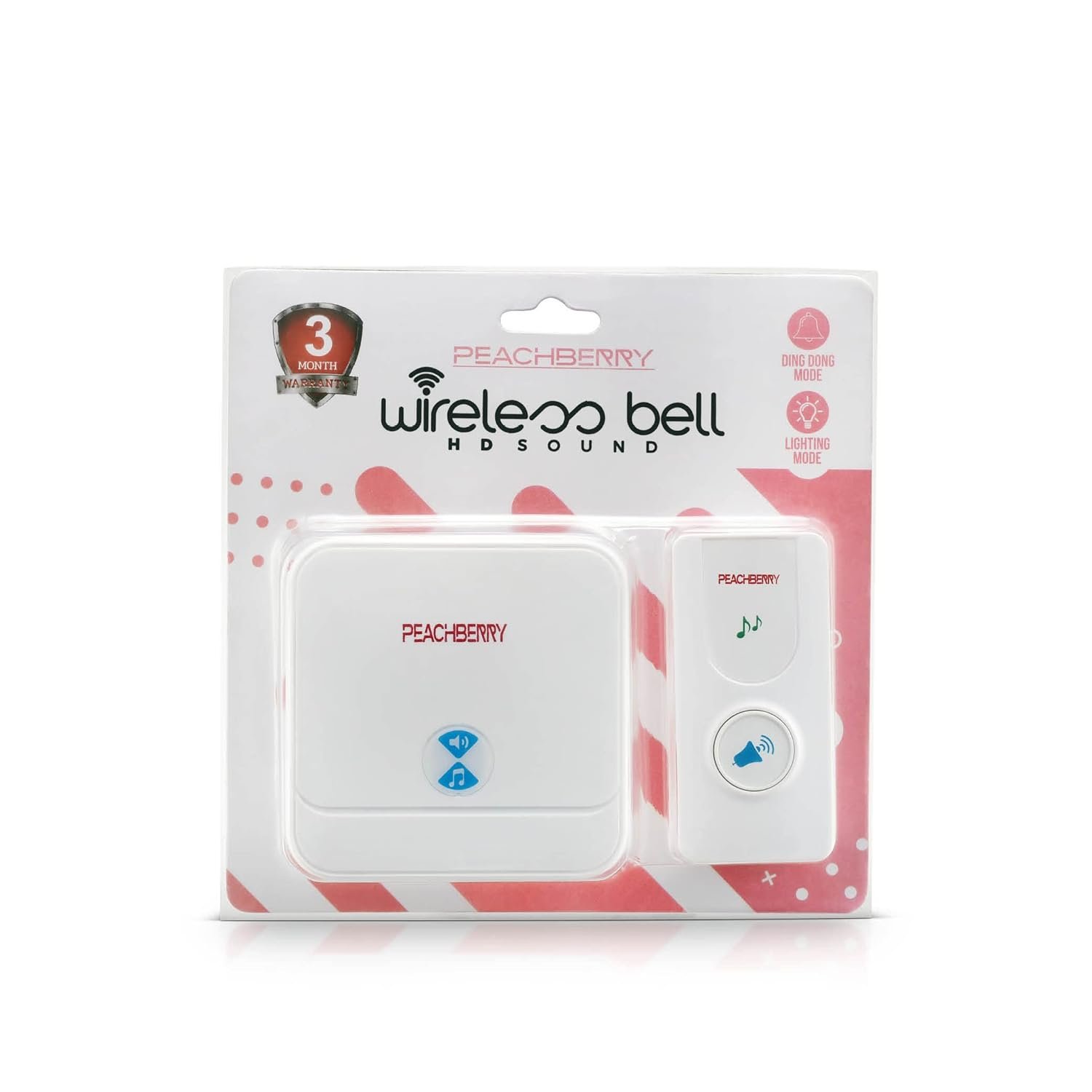 PEACHBERRY Long Range Wireless Remote Door Bell - Image 8