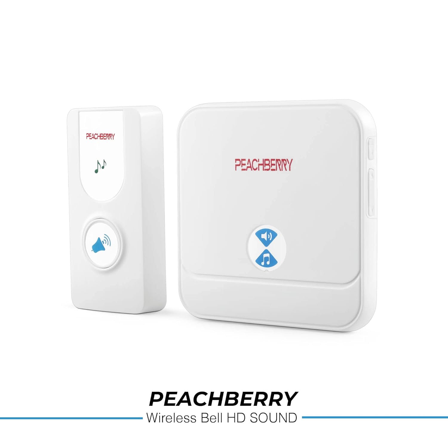 PEACHBERRY Long Range Wireless Remote Door Bell - Image 2