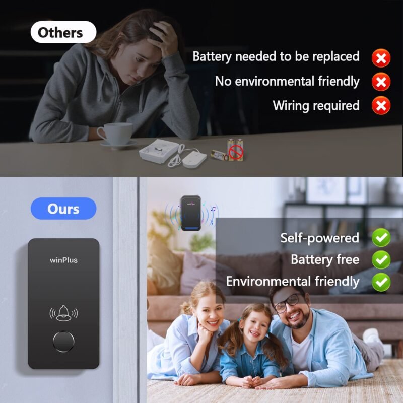 Win Plus Wireless Door Bell for Home - Image 8