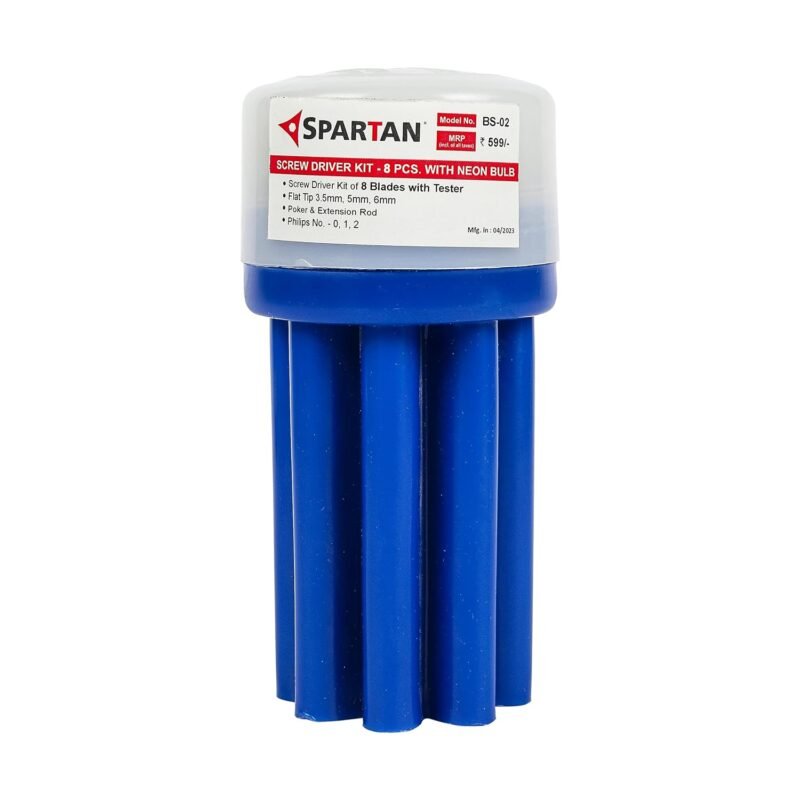 SPARTAN BS-02 8-in-1 Pc Screw Driver Kit - Image 6