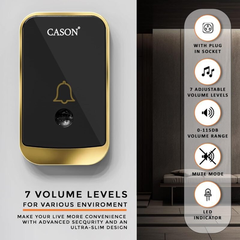 CASON - Wireless Door Bell for Home - Image 2