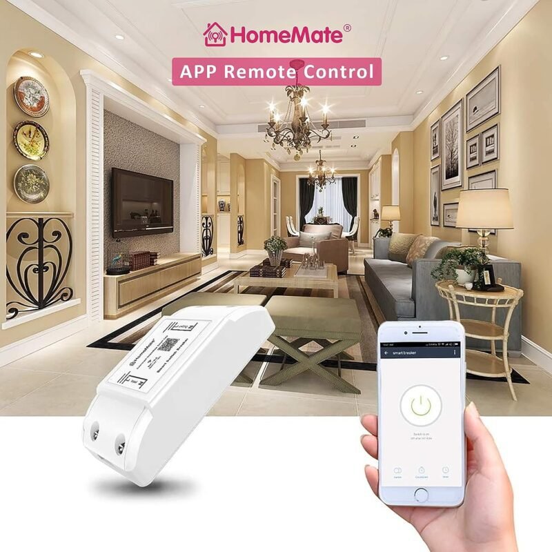 HomeMate WiFi Smart Switch Breaker | 16A, 3200W - Image 6