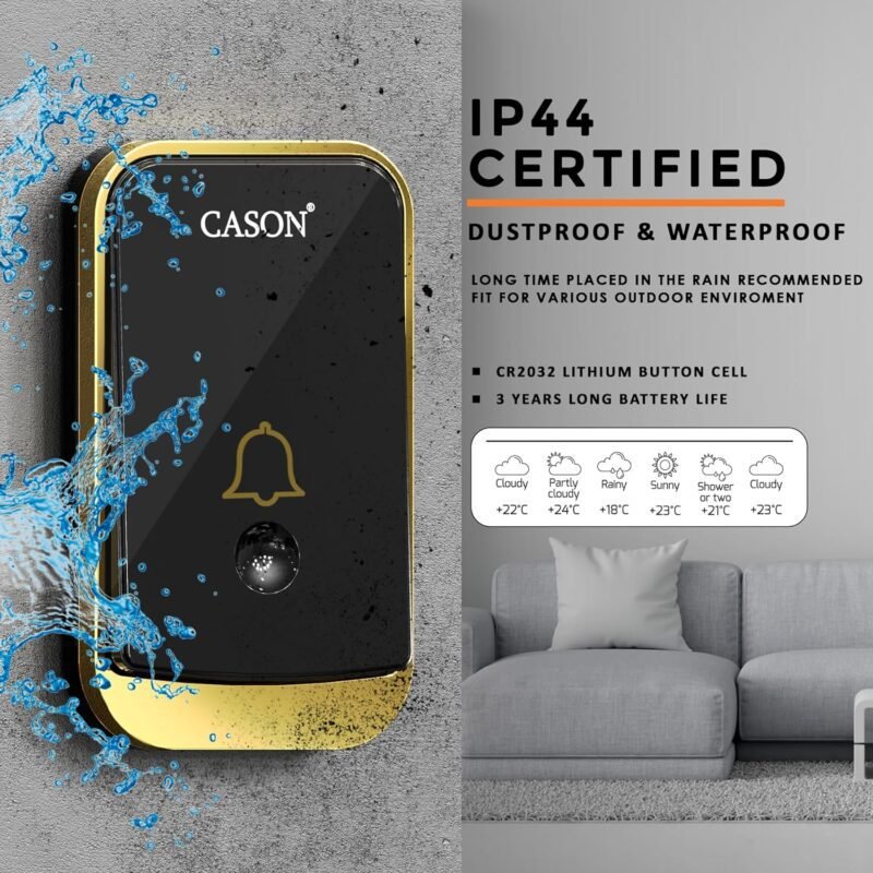 CASON - Wireless Door Bell for Home - Image 5