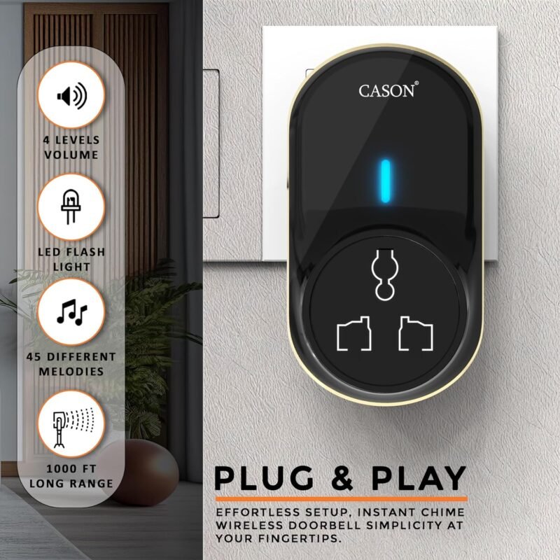 CASON - Wireless Door Bell for Home - Image 3