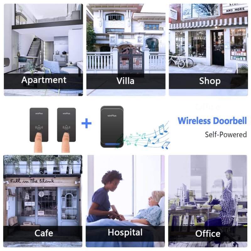 Win Plus Wireless Door Bell for Home - Image 7